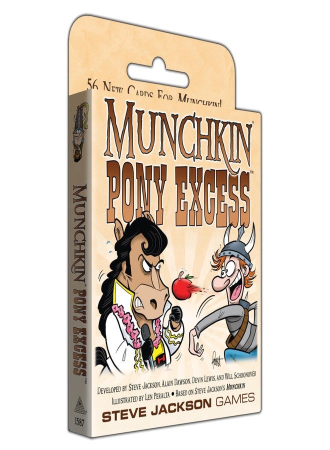 Steve Jackson Games Munchkin: Pony Excess, Strategy Board Game, for 3 to 6 Players and Ages 10+ - Image 1